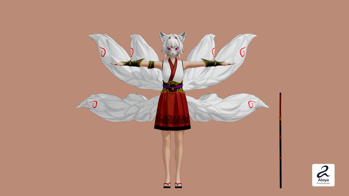 Kitsune / Fox Girl | Anime Character