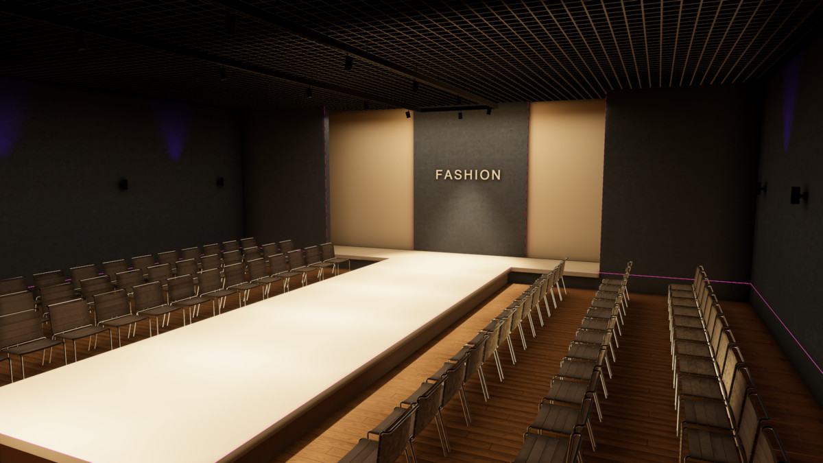 Fashion Show Hall - Premium Runway Interior