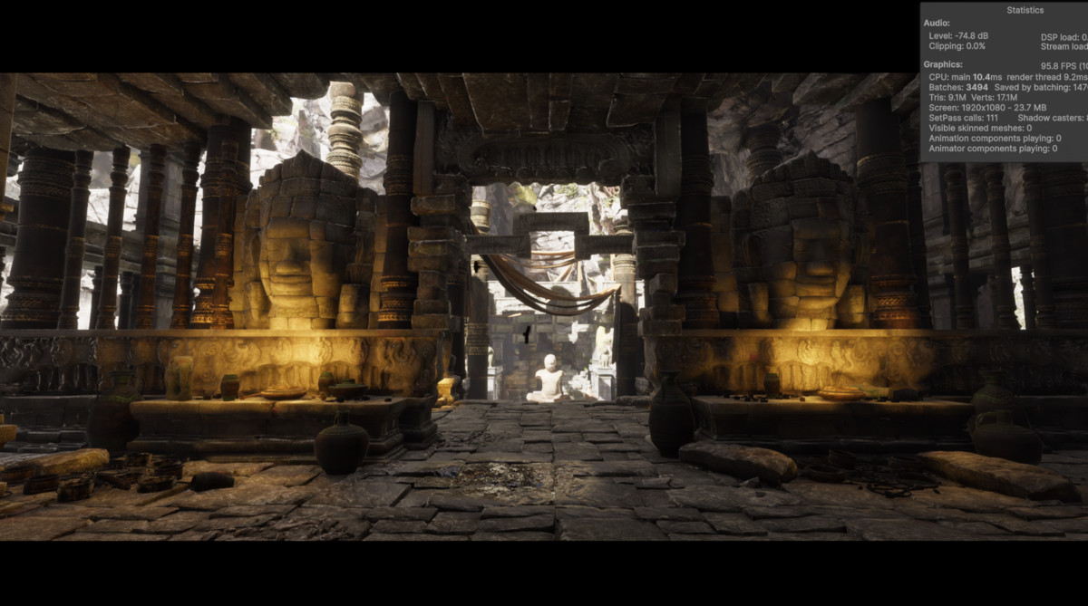[HDRP] Ancient Temple Ruins - Mountains Environment