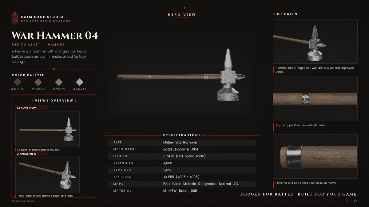 Medieval Basic Weapons