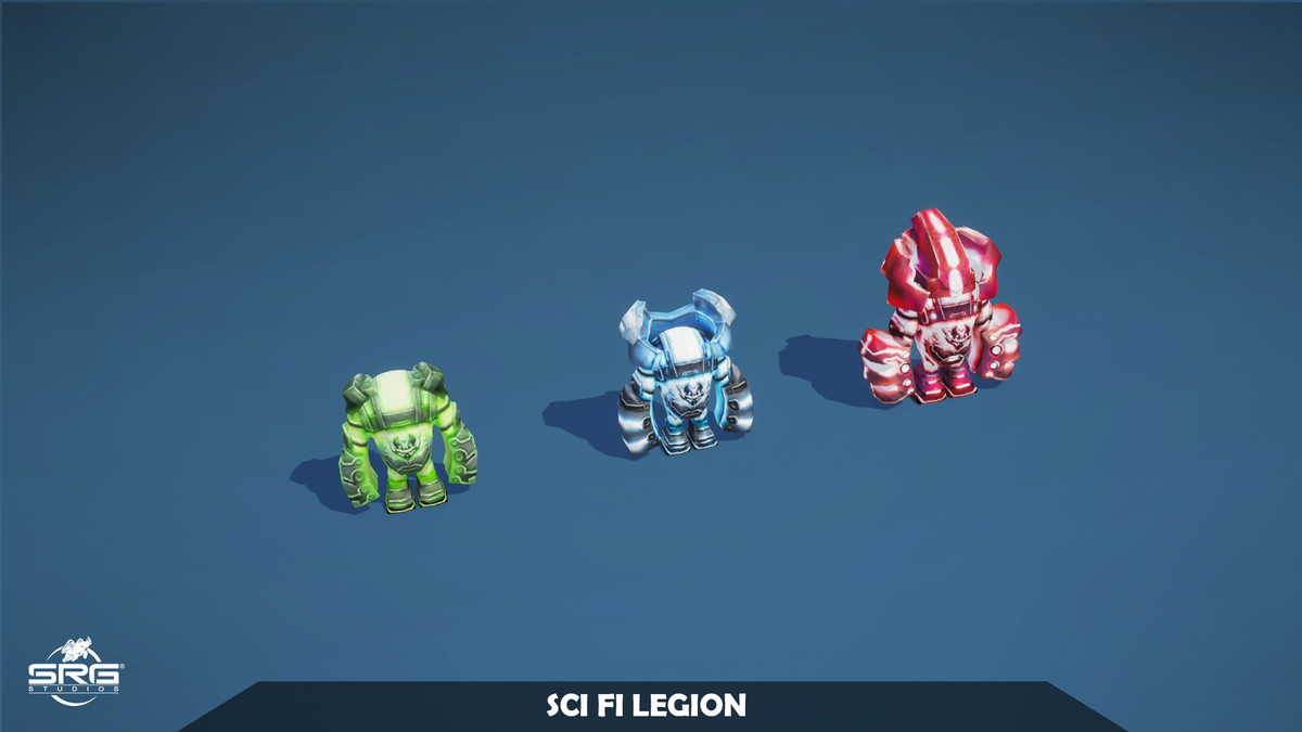 Ultra Legion - Sci Fi & Fantasy 3D Character Mega Pack
