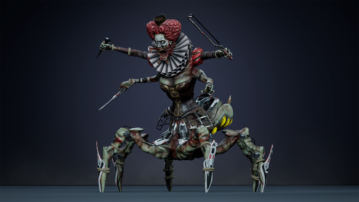 Fantasy Cyborg Queen