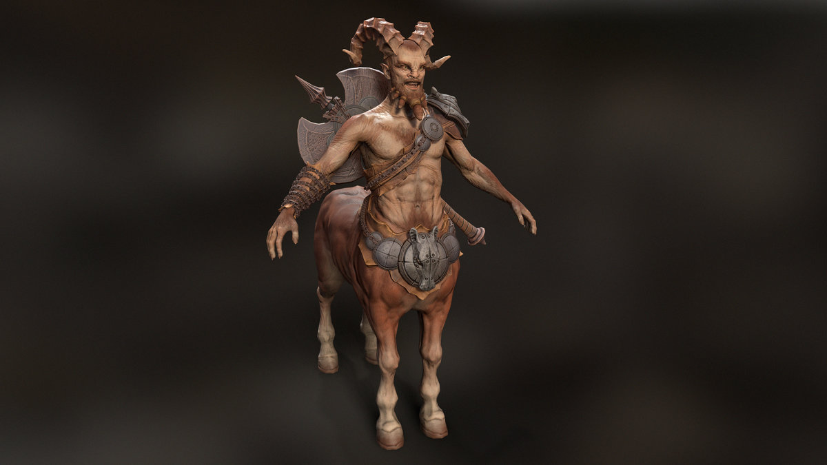 Barbarian centaur