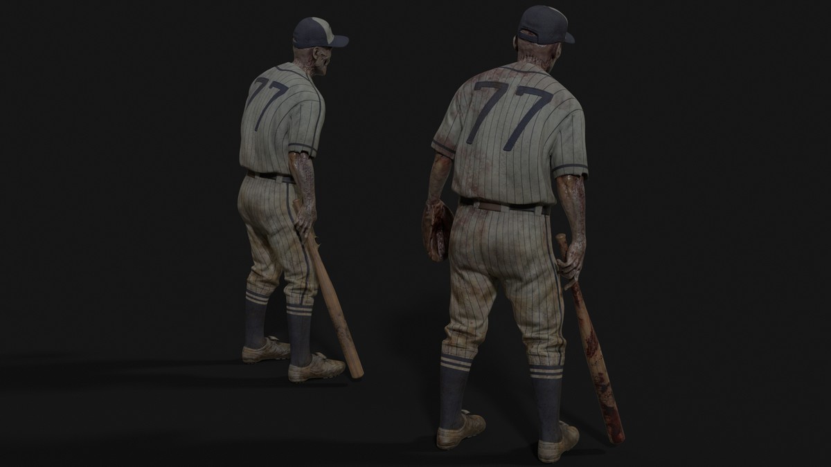 Baseballer — American School Zombie Collection