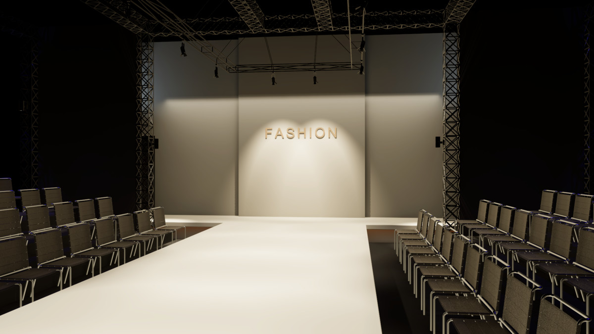 Big Fashion Show Hall - Tiered Runway Venue