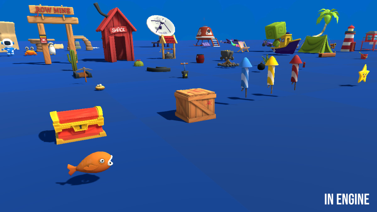 Mega Library Stylized Mega Library
