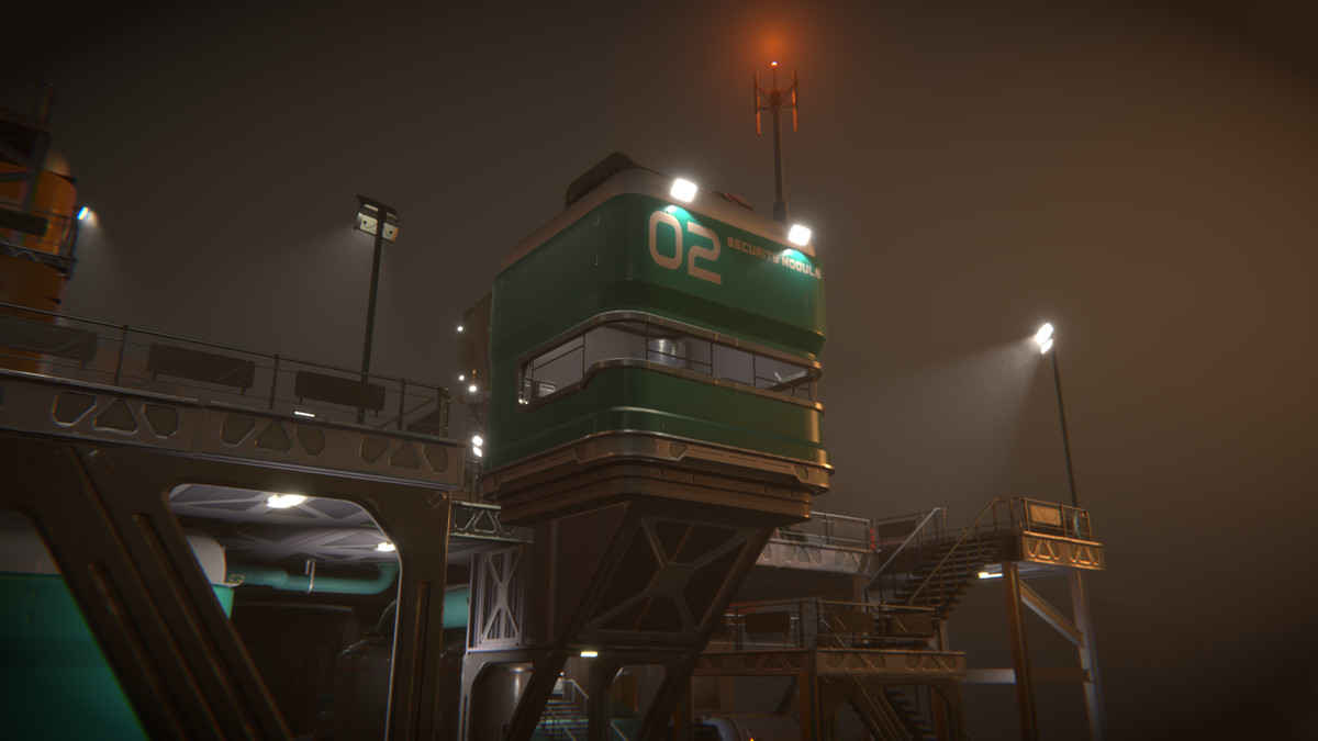 Modular Sci Fi Base Kit-Volcano