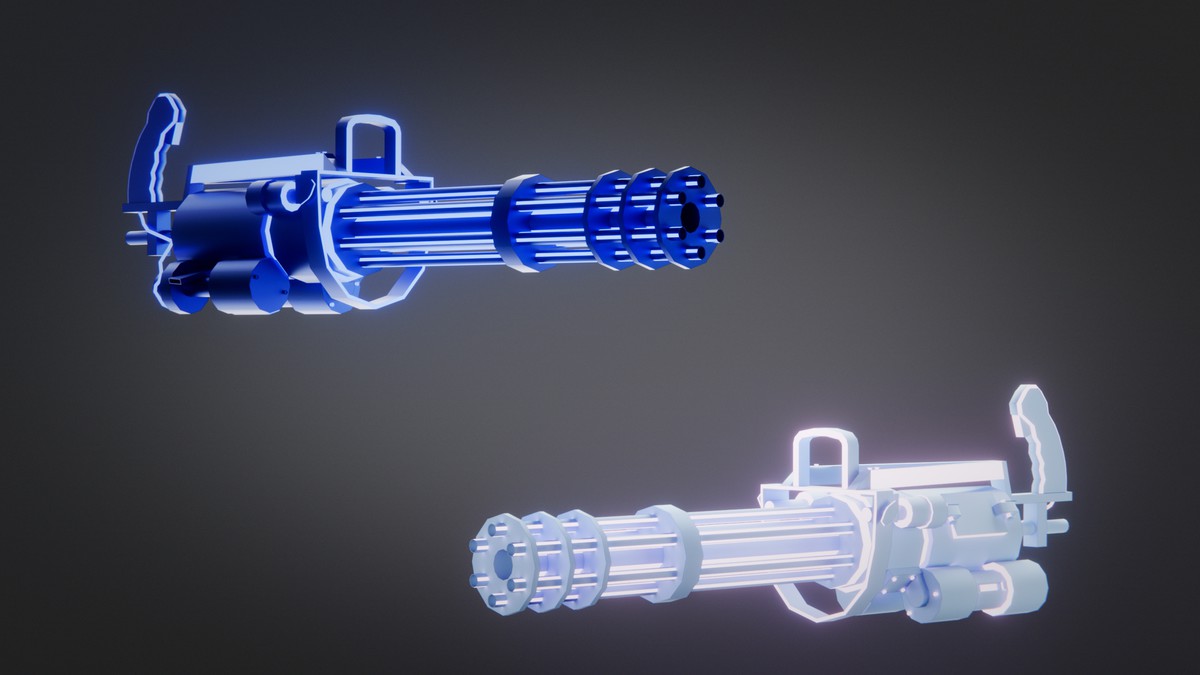 Ultimate Weapon Pack — 23 Guns + 943 Skins (Low Poly, Stylized, FPS/TPS Ready)