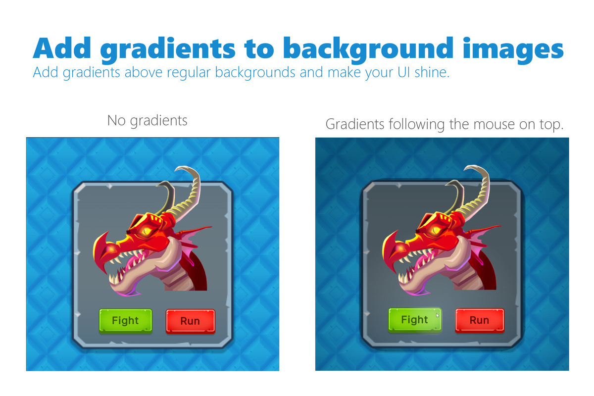 UIToolkit Gradient Backgrounds and Borders