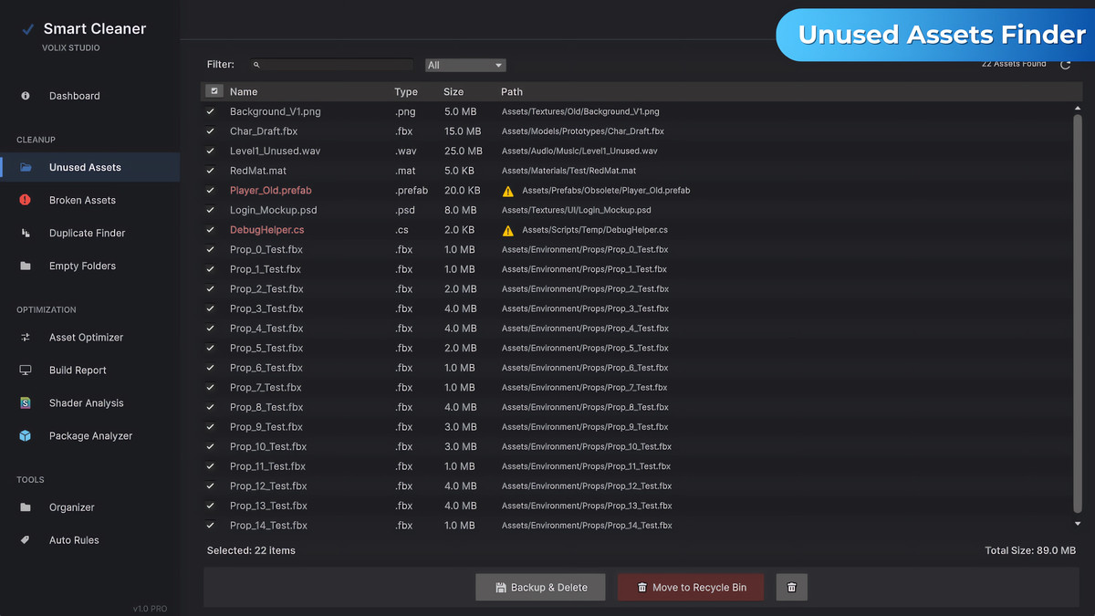 Smart Dependency Cleaner PRO