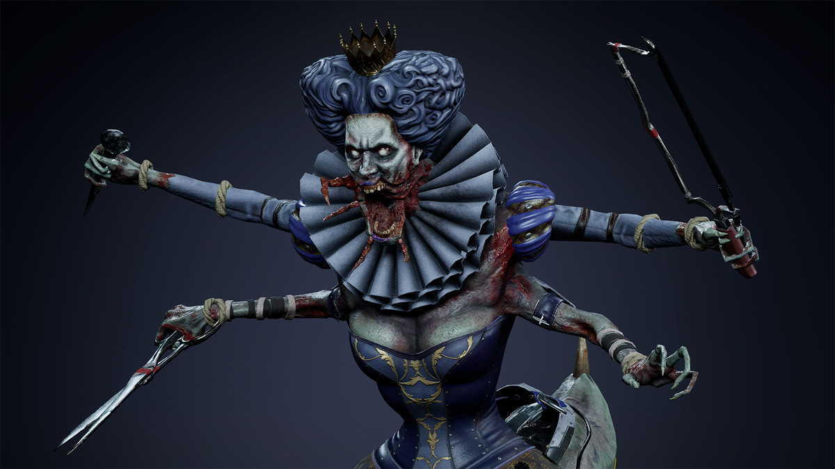 Fantasy Cyborg Queen