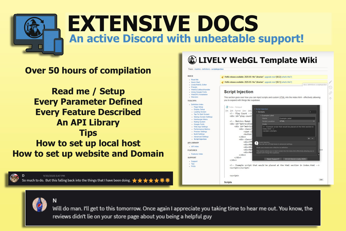 LIVELY WebGL Template