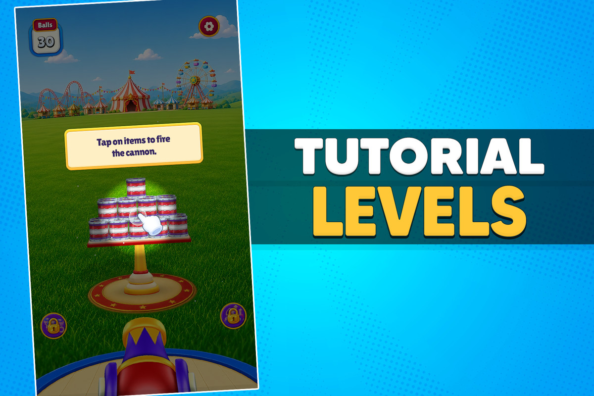 Cannon Blaster 3D - Puzzle Game Template