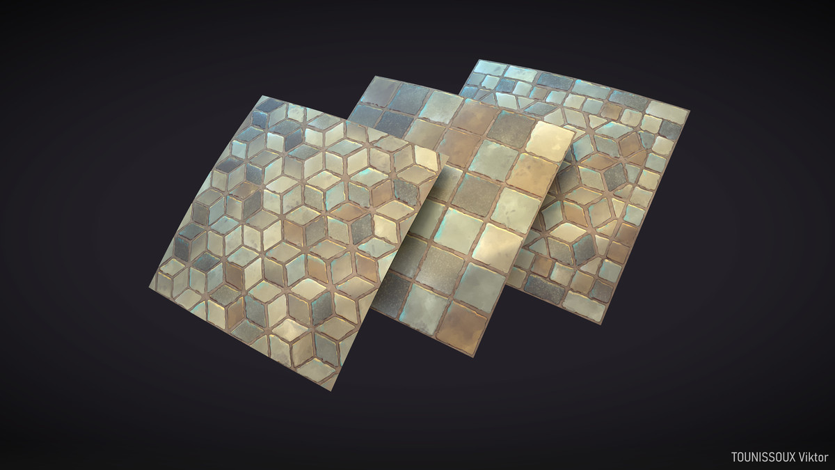 56 Stylized GypsumFloor Texture Pack