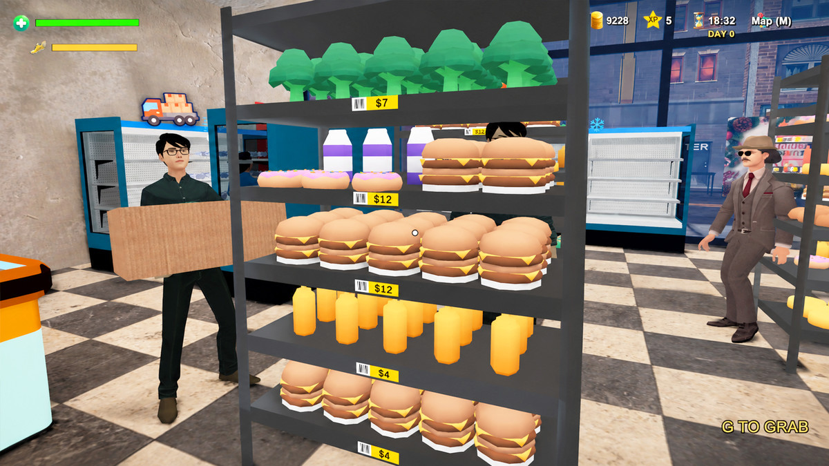 Market, Shop, Store and Retail Game Creator for Both PC and Mobile Platforms