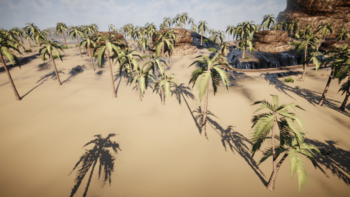 Mobile Palm Tree Bundle (for URP)