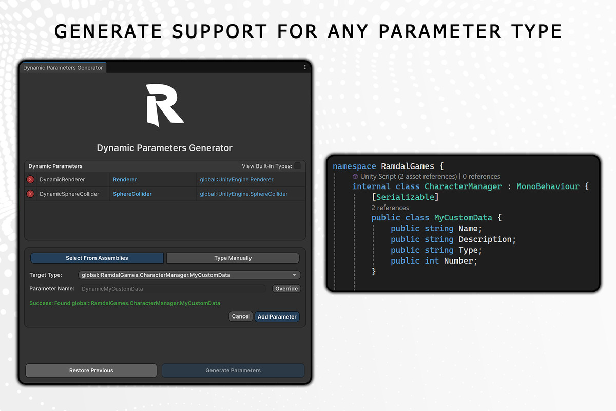 Ramdal Events | Invoke Any Method with GC-Free Serialized Events for Unity