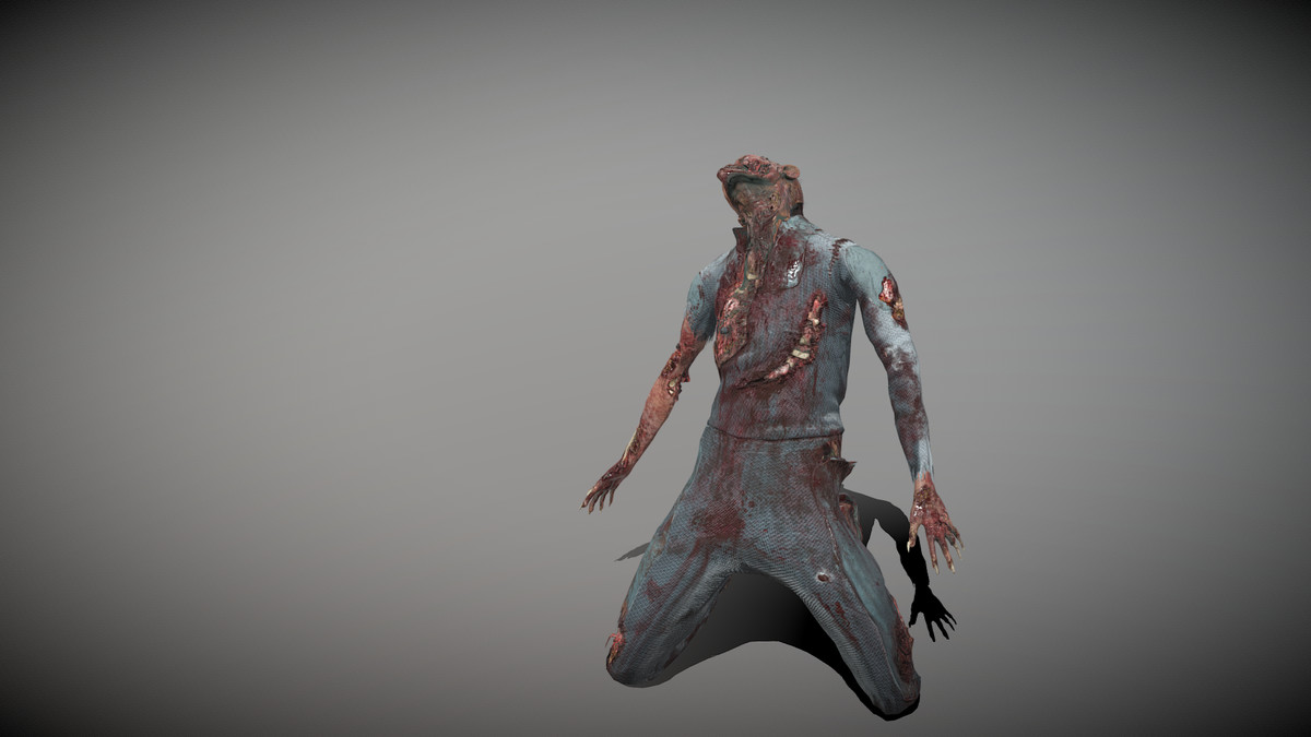 Zombie Animation Root Motion Basic Pack