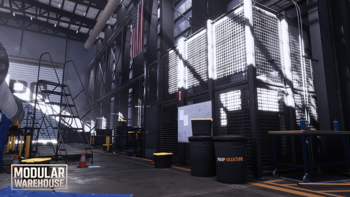 Modular Warehouse (Warehouse, Industrial Warehouse, Hangar, Factory, Warehouse)
