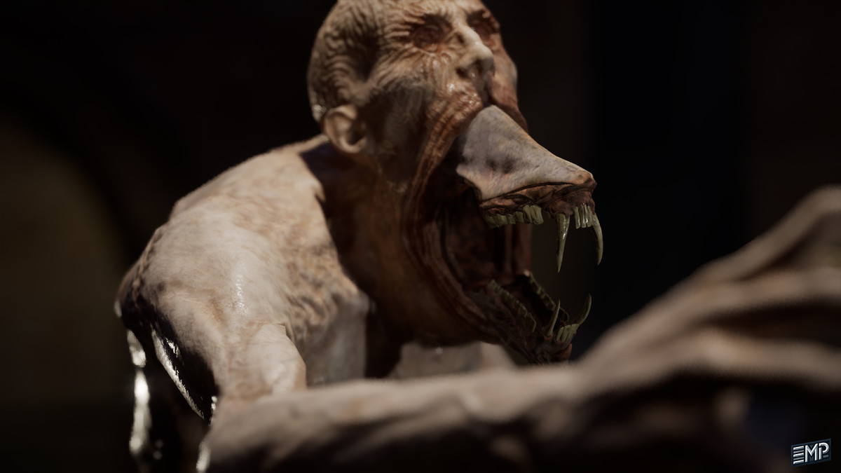 Scary werewolf