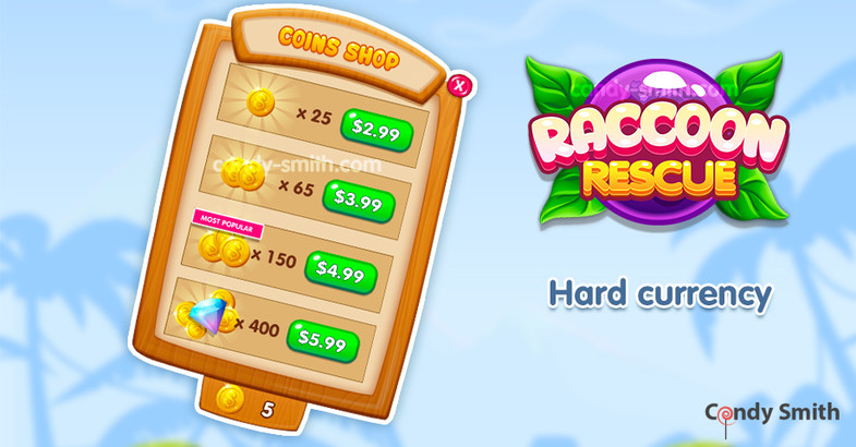 Bubble Shooter Raccoon Rescue + EDITOR