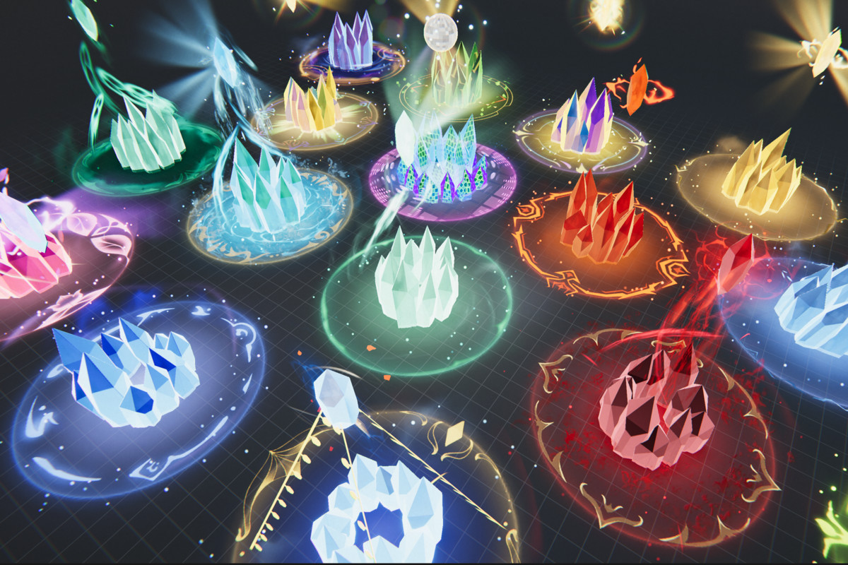 Crystal Explosion Spells