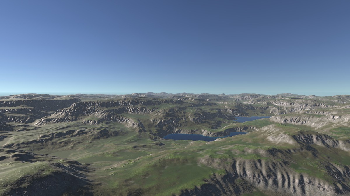 Procedural Terraces & Lava 8K - 36 Terrains