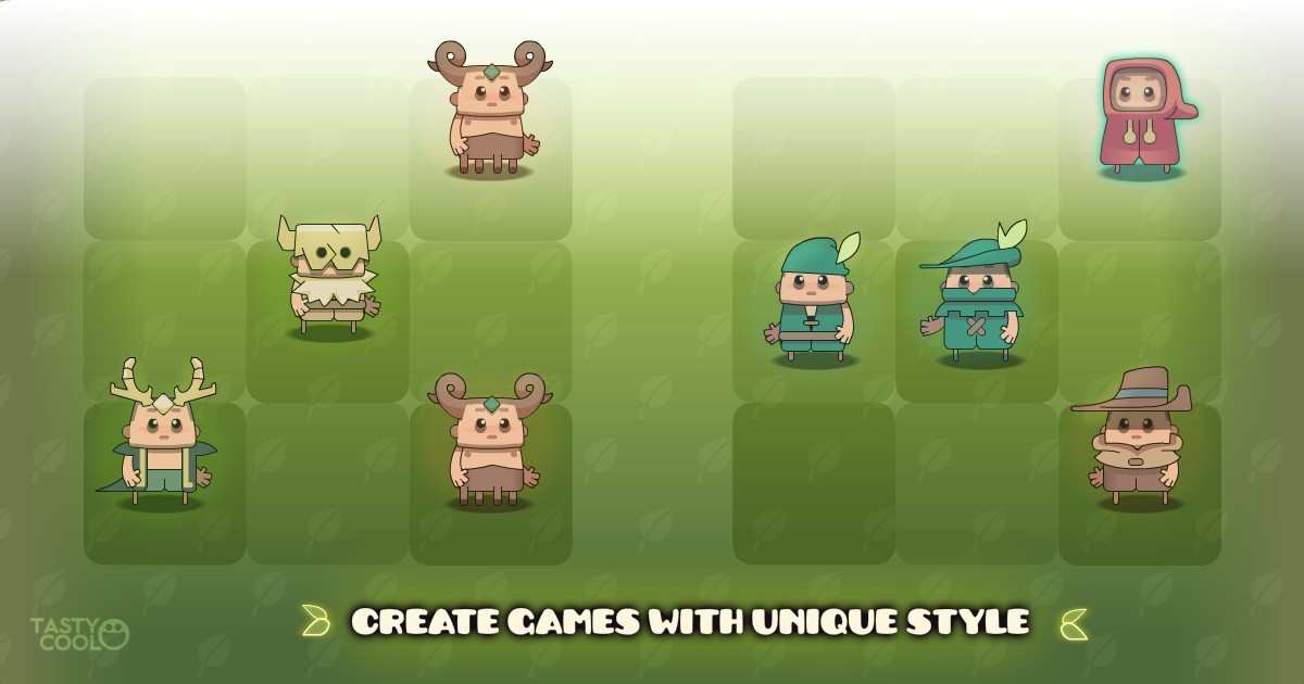Tasty Characters - Forest Pack