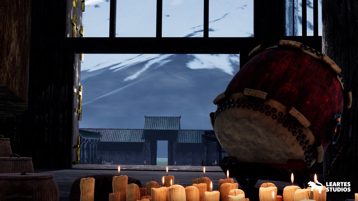 Japanese Temple Environment