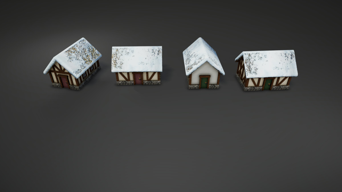 PIDI - Top Down: Medieval Houses Vol 2