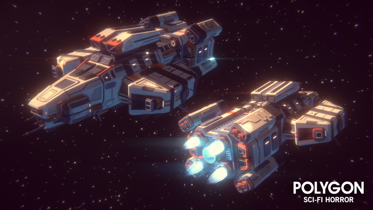 Sci-Fi Horror Pack - Synty POLYGON - Stylized Low Poly Assets