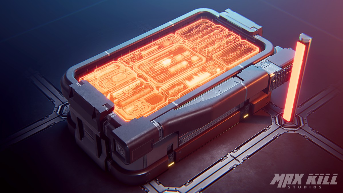 Sci-Fi Hologram Screen Shader