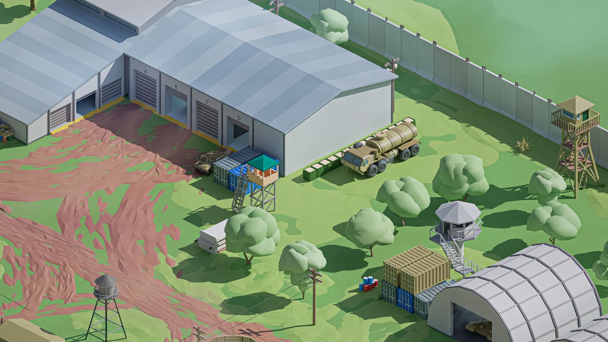 Military 2 - Low Poly 3D Models Pack