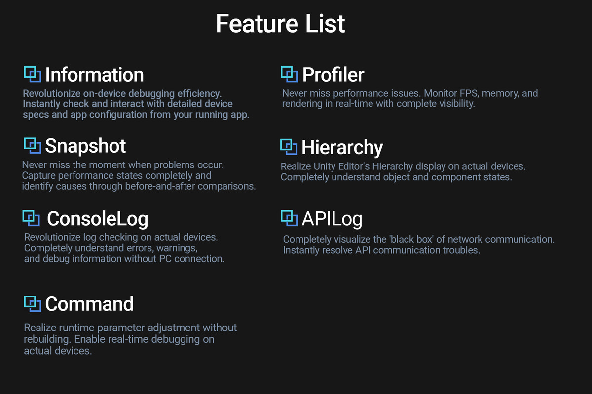 NOA Debugger for Unity