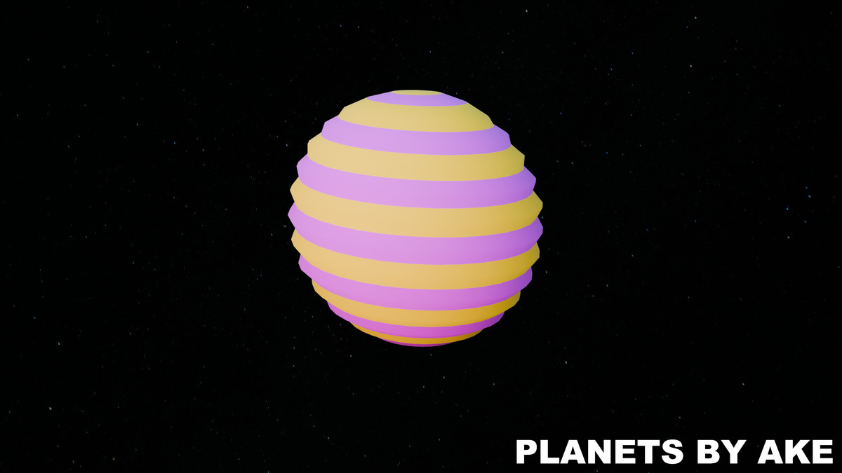 Planets - Stylized Low Poly Asset Pack by Ake