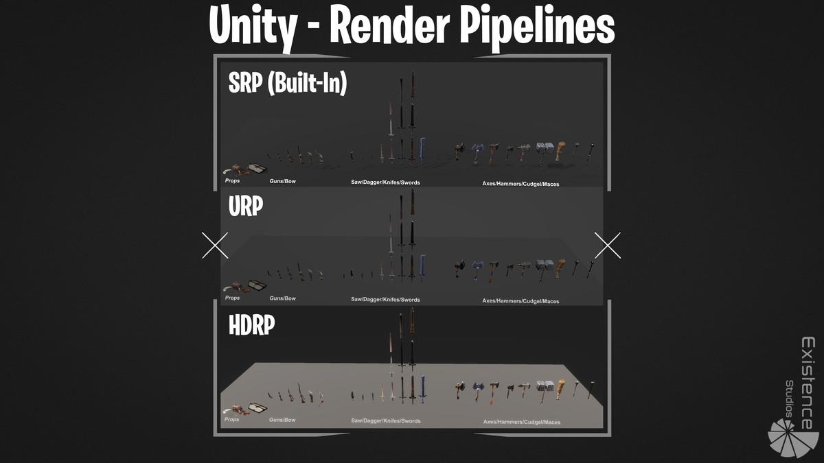 30 in 1 - Weapon Props Bundle - Stylized Fantasy Pack