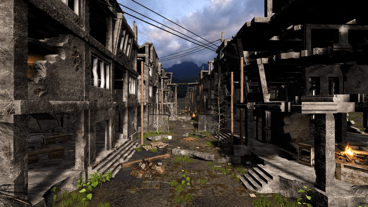 Ruined Town - Desolation (URP)