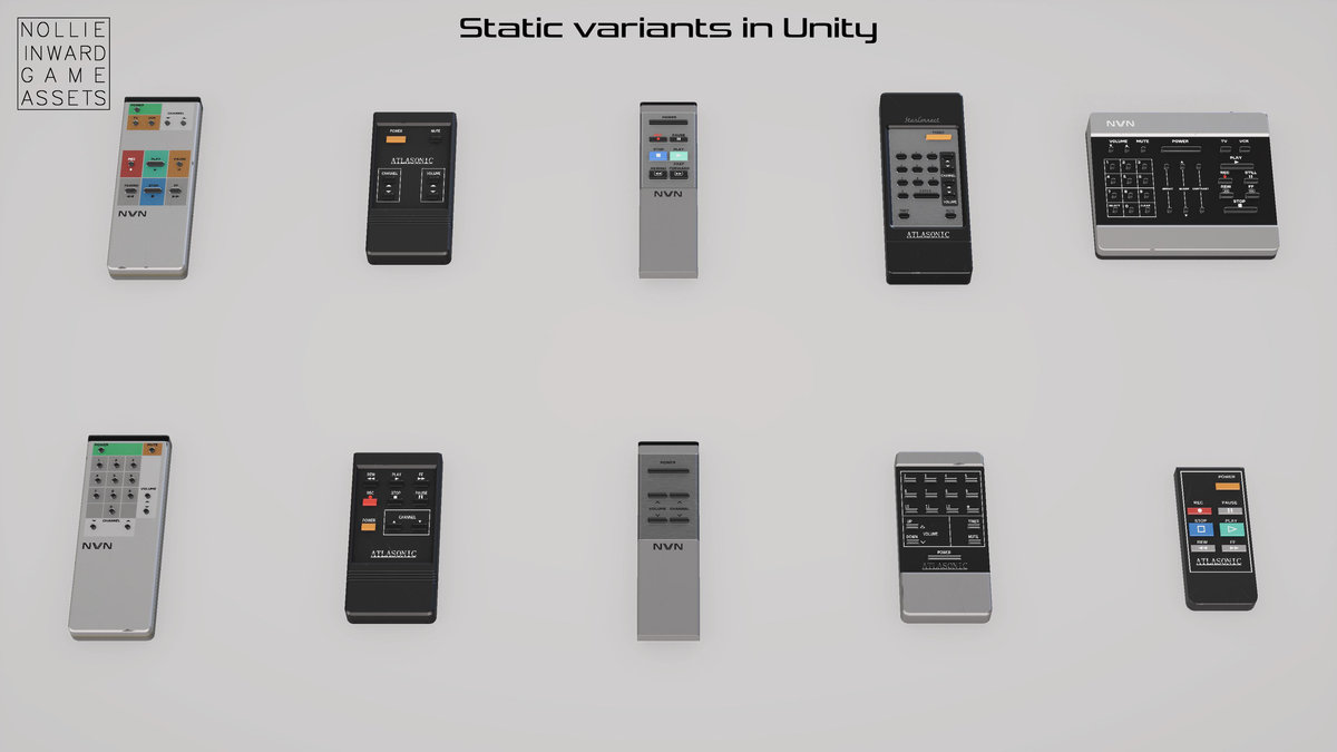 80s TVs Vol.15 Remote Controls