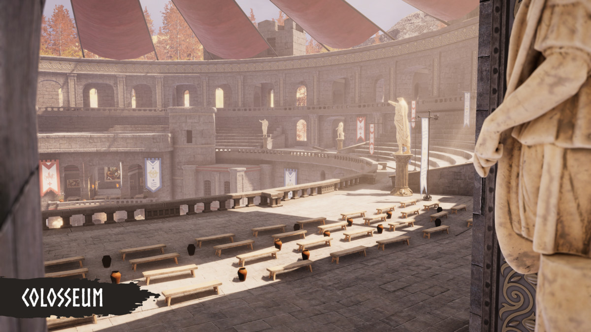 Modular Gladiator Arena (Gladiator Arena, Arena, Colosseum Arena)