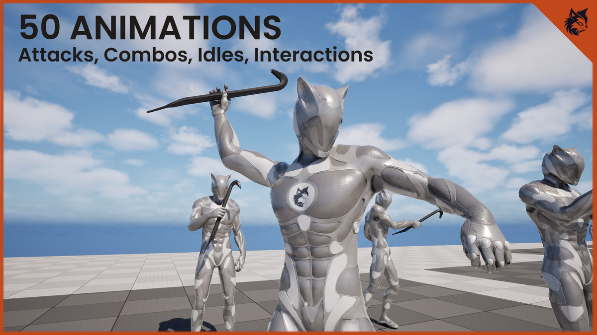 Crowbar Combat and Interactions Animation Pack