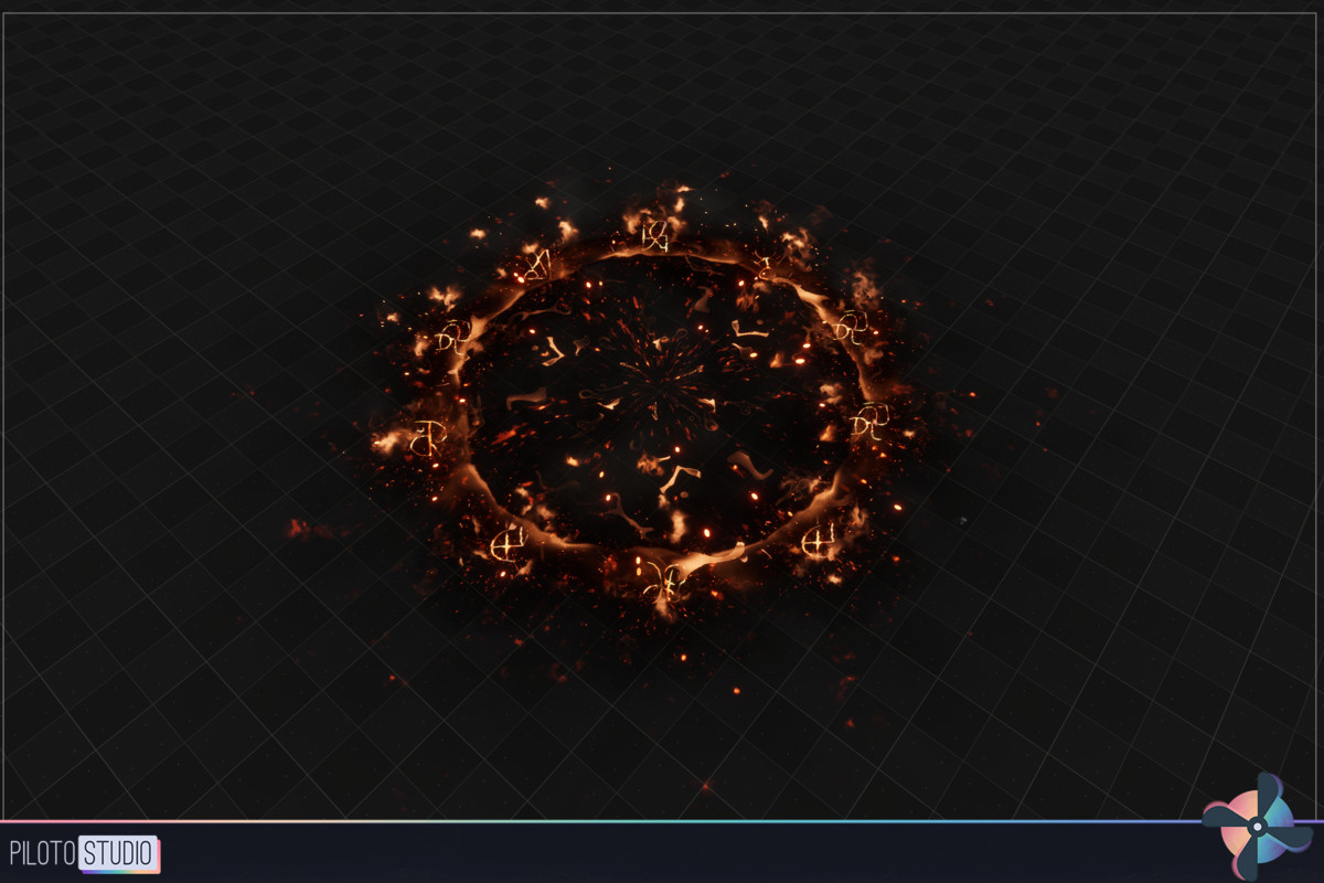 Realistic Ancient Fire VFX