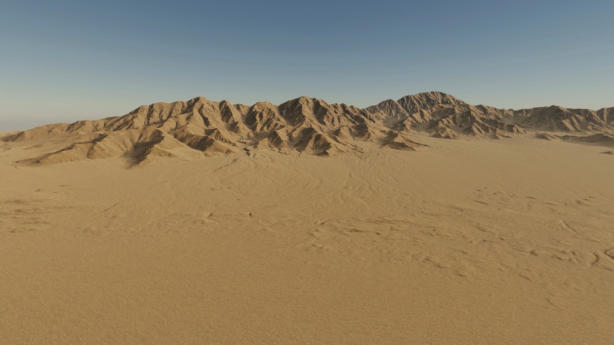 Mojave National Preserve Real-World Terrains 8K