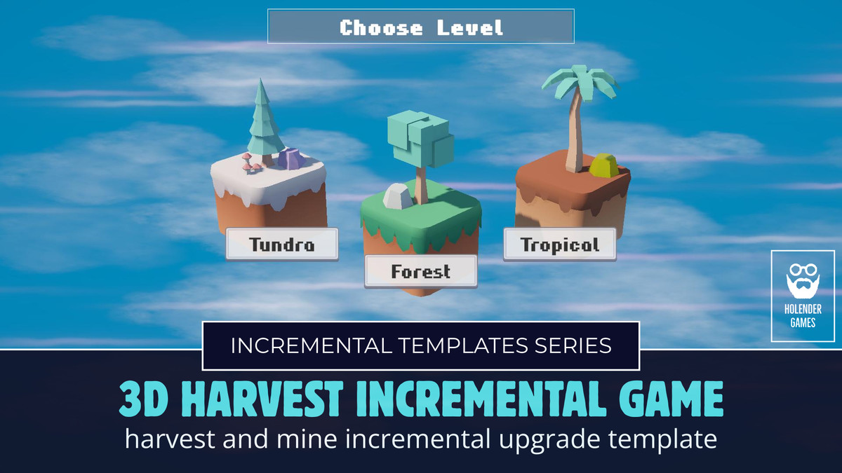 Harvest Incremental/Upgrade Game Template