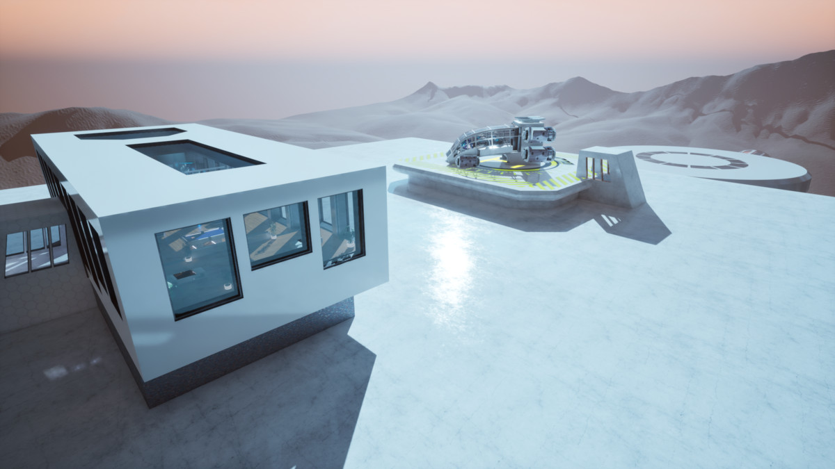 Futuristic Environment Kit Vol.2 – Sci-Fi Living Facility