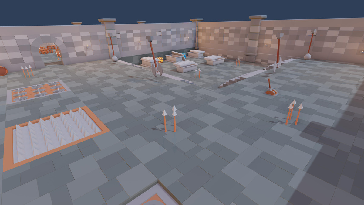 Modular Dungeon - Stylized Low Poly Asset Pack by Ake