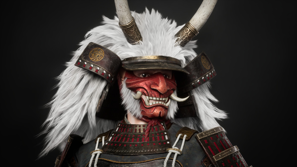 White Oni Samurai