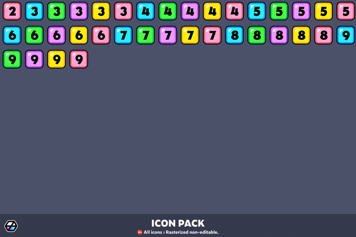 2D Icons - Casual Icon Pack