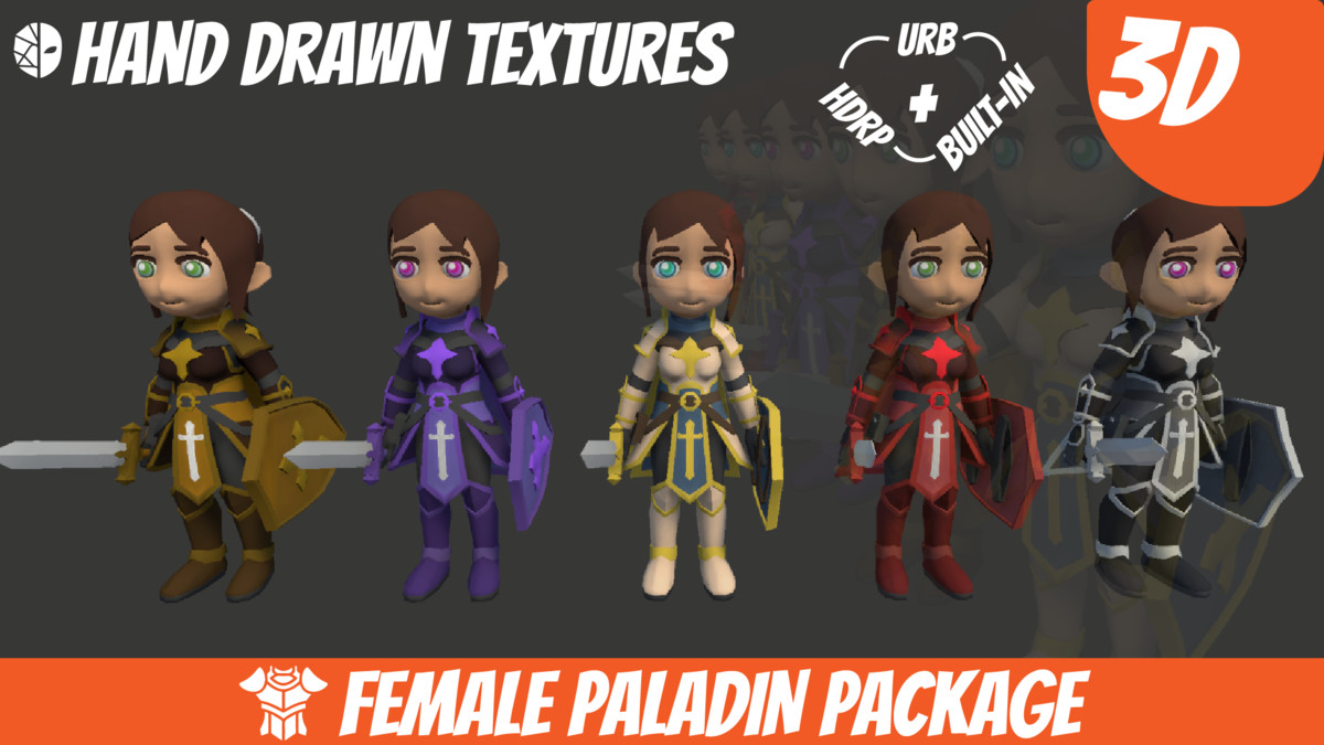 Morphara Fantasy Heros - Female Sacred Paladin