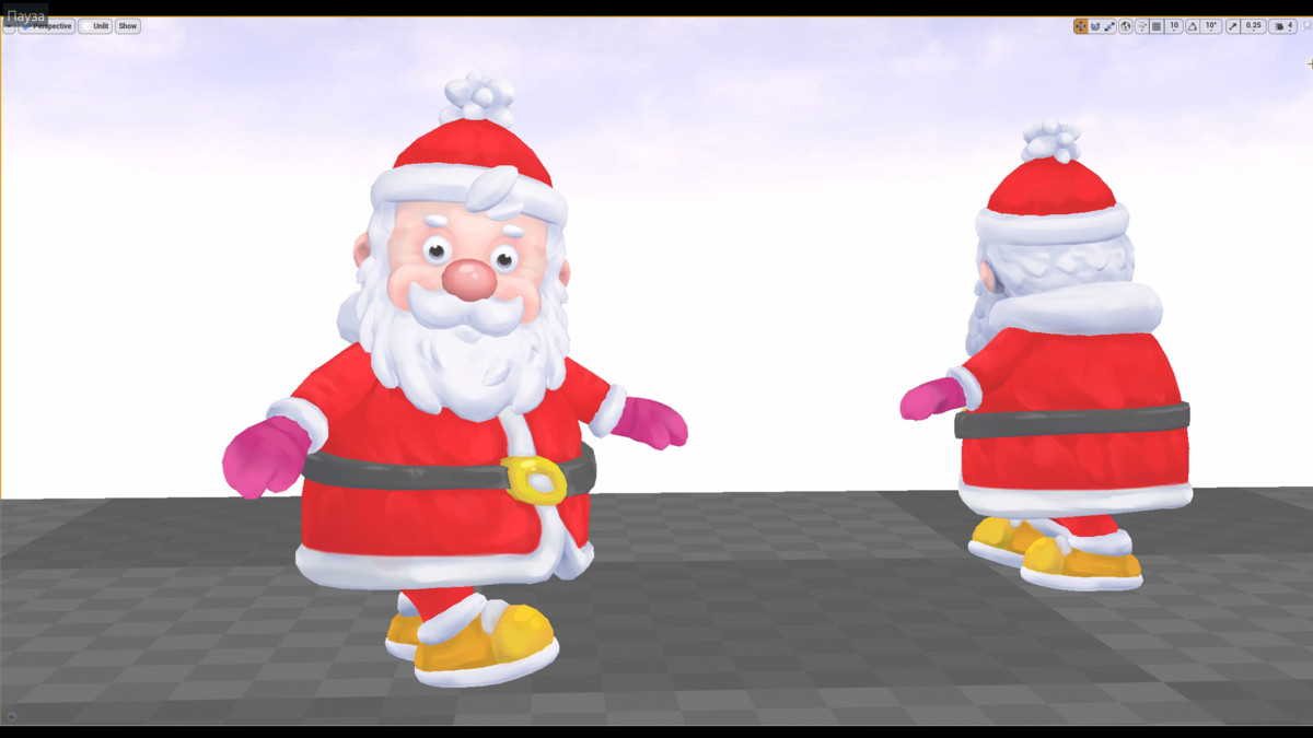 santa claus 24 animations