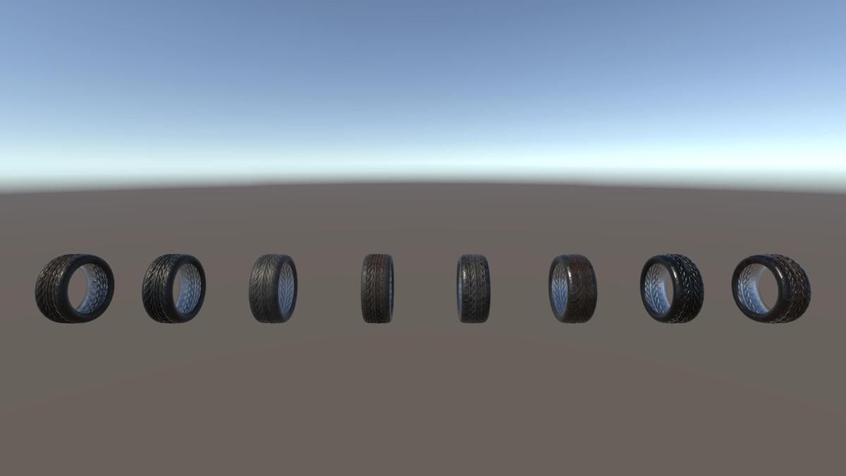 Kryxen Tire V1 - Game Ready